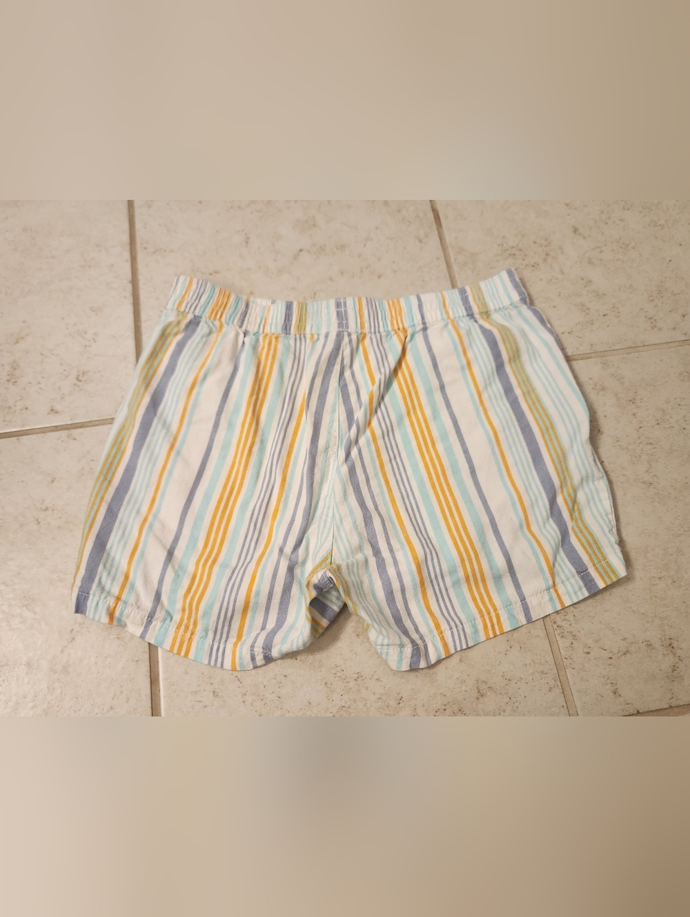 Womens Serra Shorts Comfy Lounge‎ Size M Striped Multicolor #II1375 - Picture 3 of 5